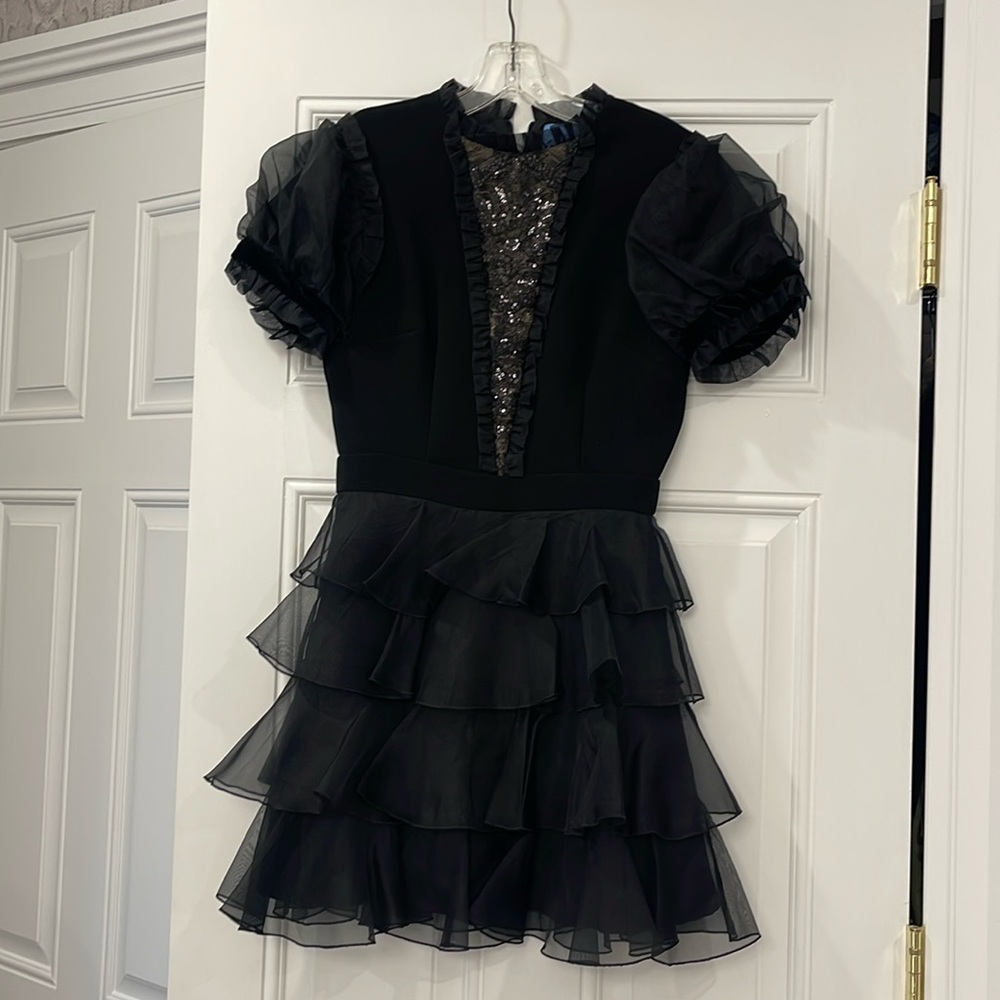 Macgraw Chapter Mini Ruffled Dress